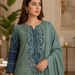 Lawn 3 Piece Suit – Embroidered Printed