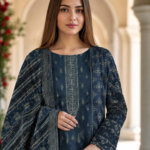 Lawn 3 Piece Suit – Embroidered Printed
