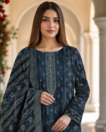 Lawn 3 Piece Suit – Embroidered Printed