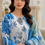 Lawn 3 Piece Suit – Embroidered Printed